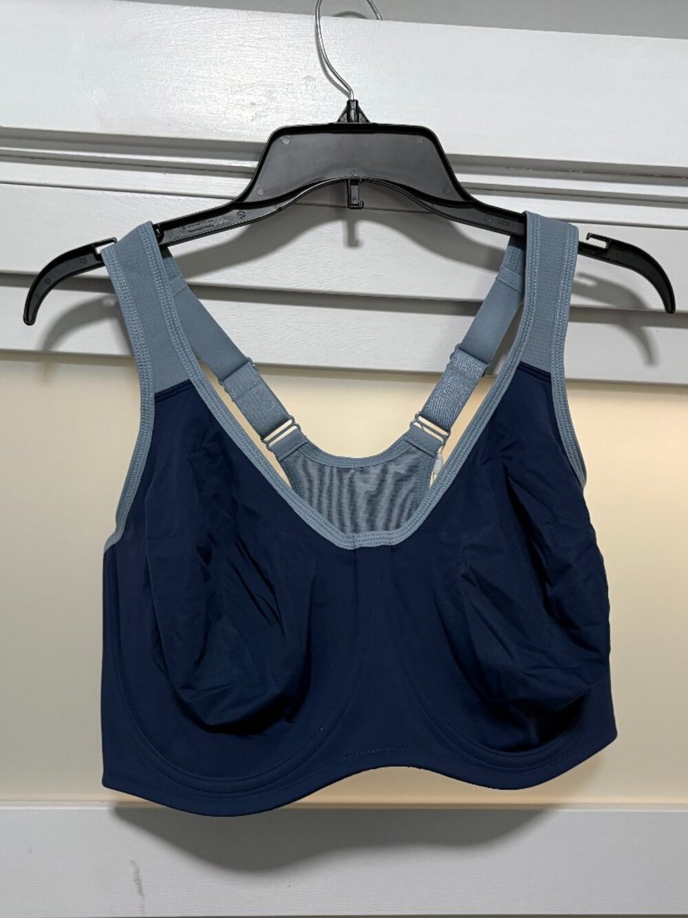 HSIA Minimizer Women's Bra Navy sz 40H NWT NEW